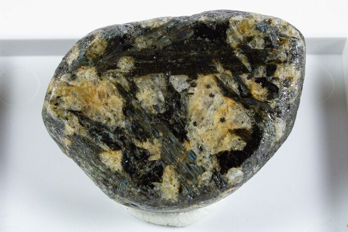 Tumbled, Flashy Nuummite Stone - Finland #345841